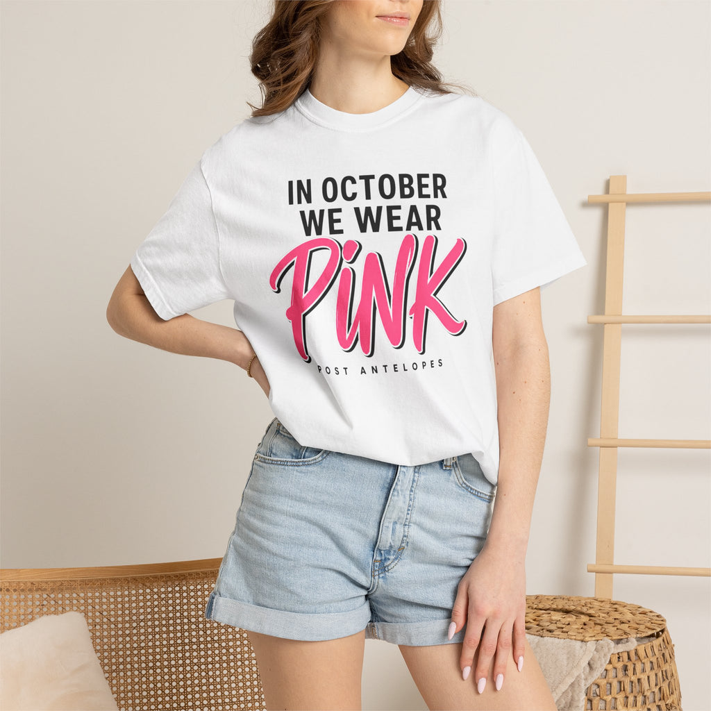October We Wear Pink T-Shirt
