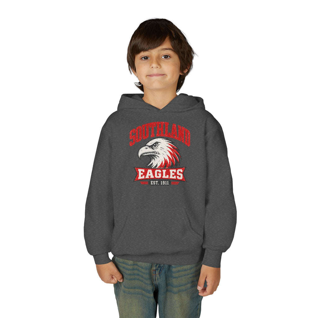 Southland Eagles Youth Hoodie — Vintage Eagle School Spirit Pullover