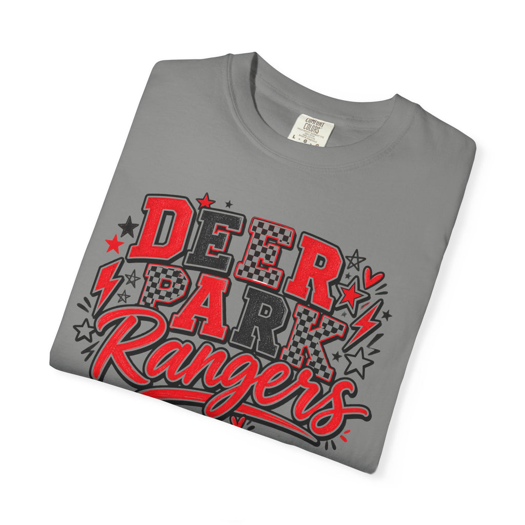 Deer Park Rangers Graphic T-Shirt — Retro Athletic Crew Tee