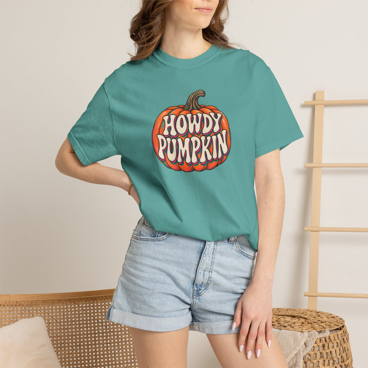 Howdy Pumpkin T-Shirt — Fall Western Graphic Tee