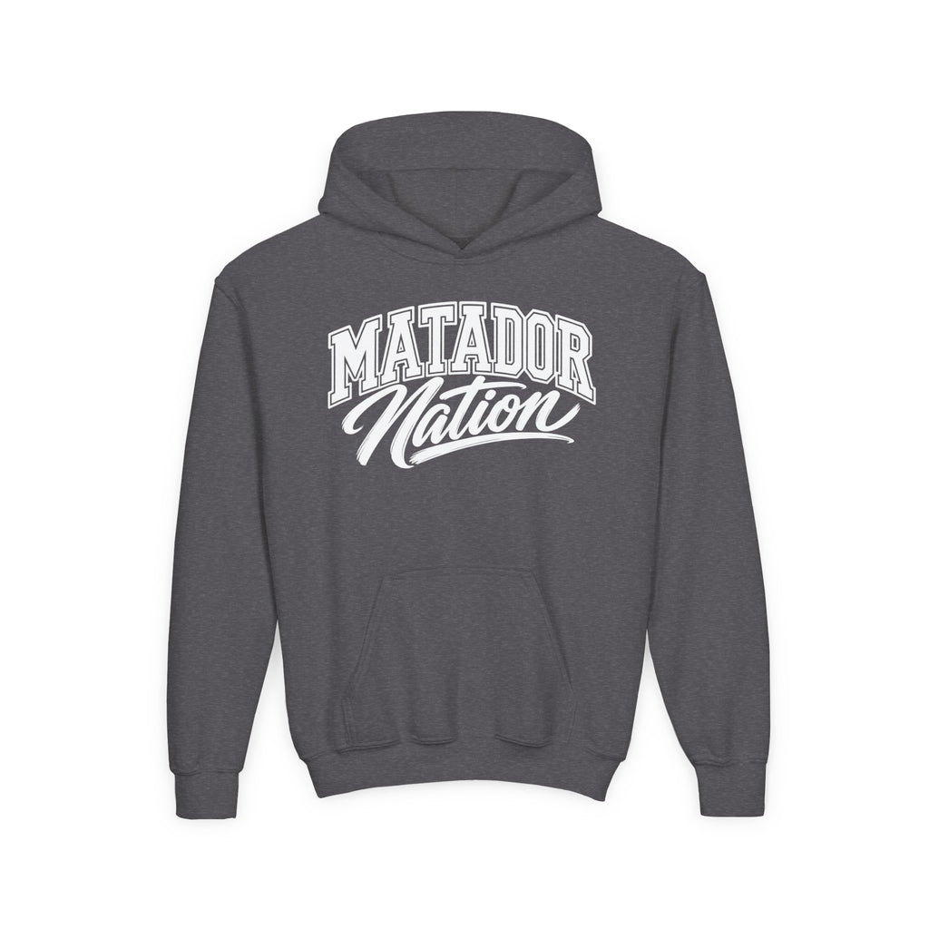 Matador Nation Youth Hoodie — School Spirit Pullover