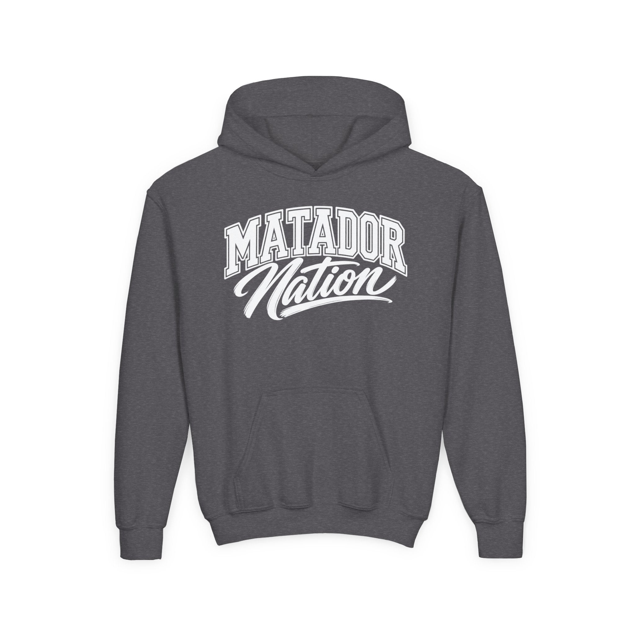 Matador Nation Youth Hoodie — School Spirit Pullover