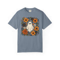 Ghost Bouquet T-Shirt — Floral Halloween Graphic Tee