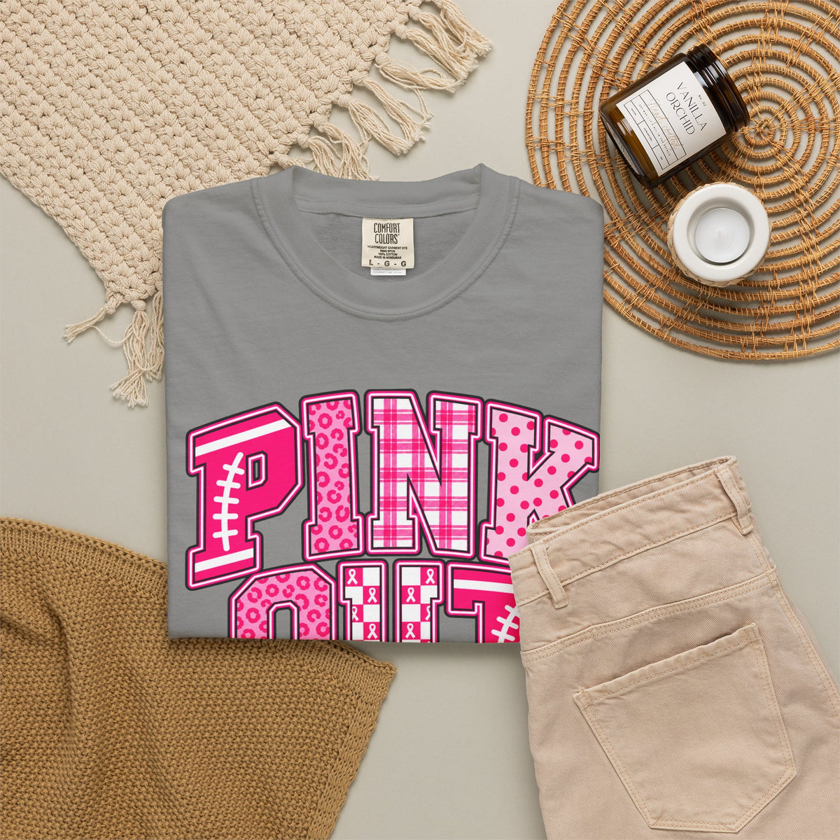 Pink Out T-Shirt — Breast Cancer Awareness Graphic Tee