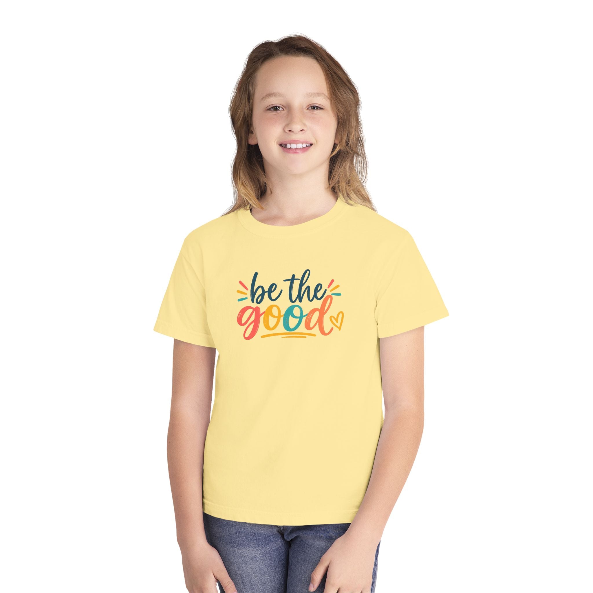 Be The Good Youth T-Shirt — Colorful Inspirational Kids Tee