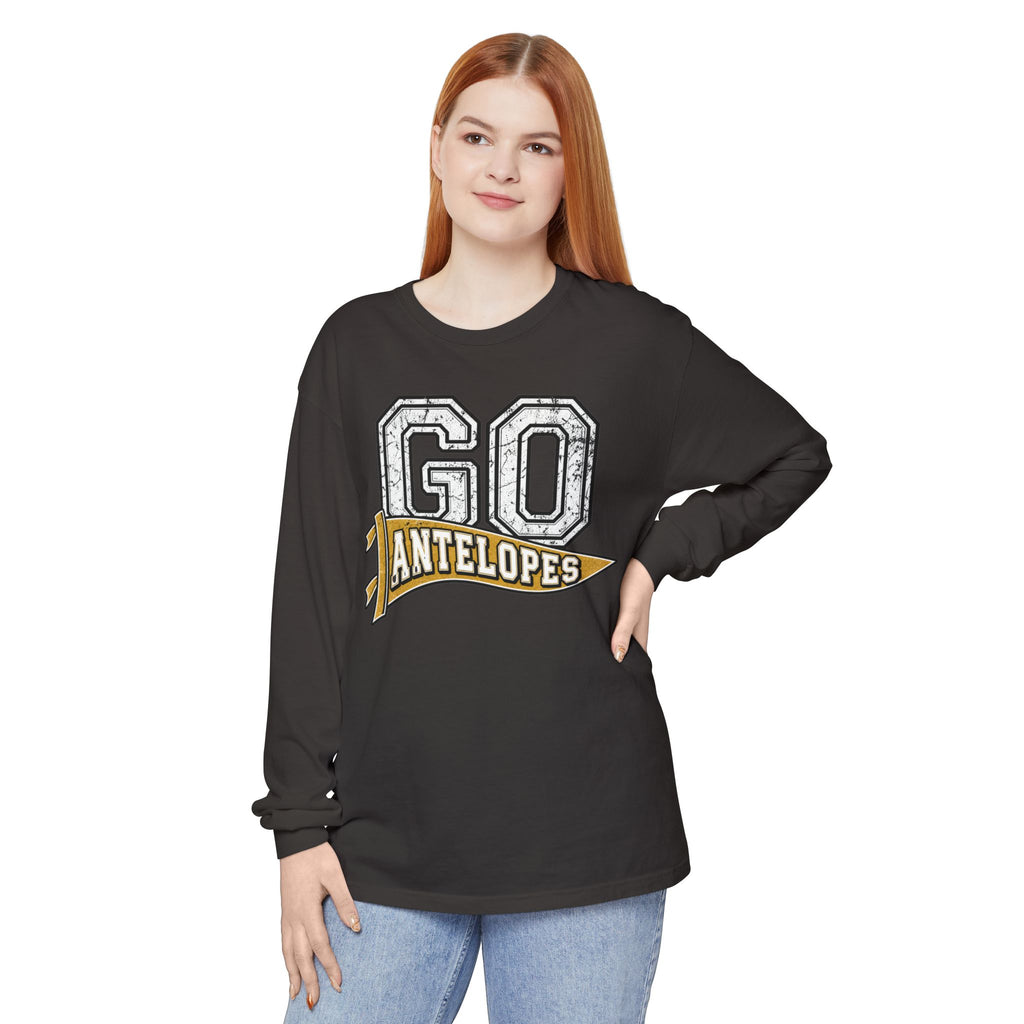 Go Antelopes Long Sleeve Tee