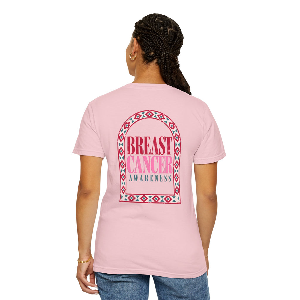 Breast Cancer Awareness T-Shirt — Pink Arch Design