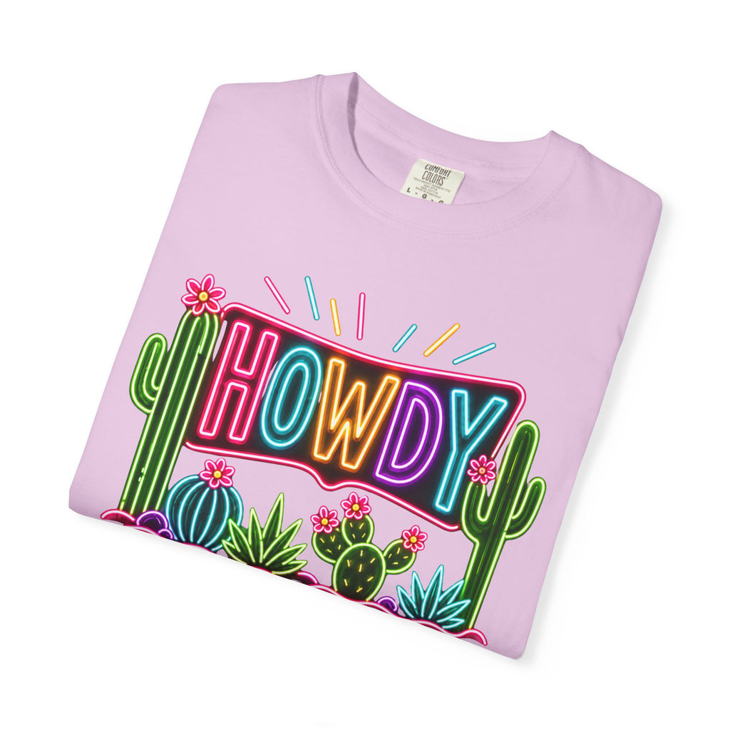 Neon Howdy Cactus T-Shirt