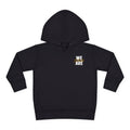 Toddler Hoodie — "WE ARE" Bold Gold Pullover Fleece