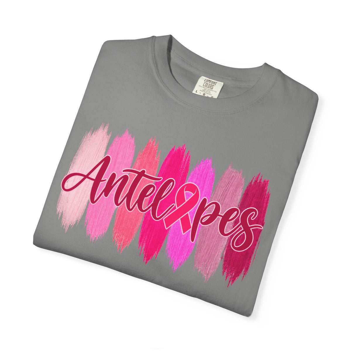 Antelopes Pink Brushstroke T-Shirt