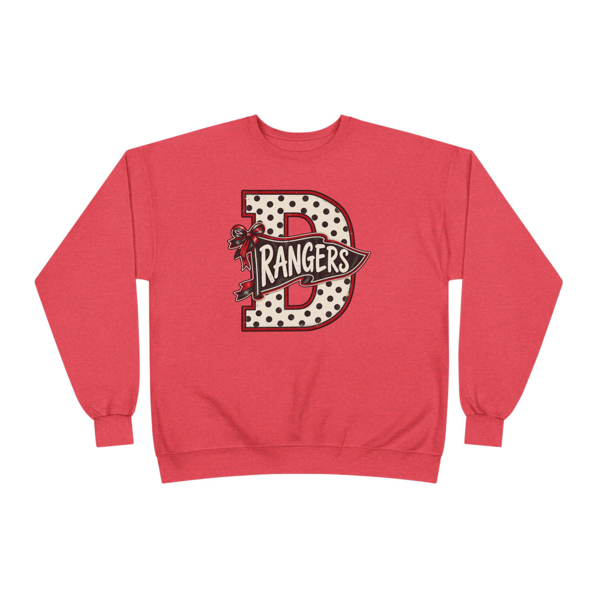 Rangers Polka Dot 'D' Crewneck Sweatshirt