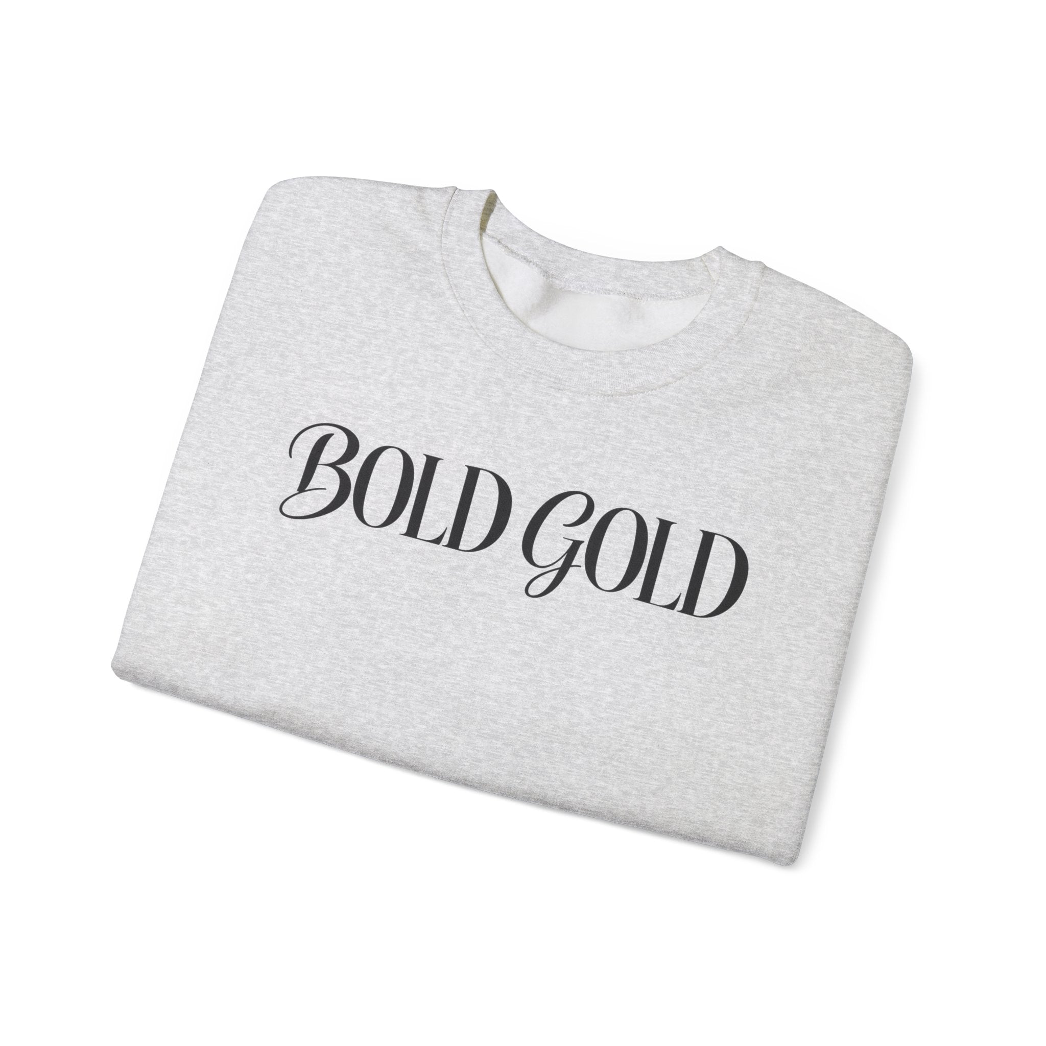 Bold Gold Crewneck Sweatshirt