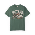 Football Mom T-Shirt — Vintage Garment-Dyed Sideline Tee