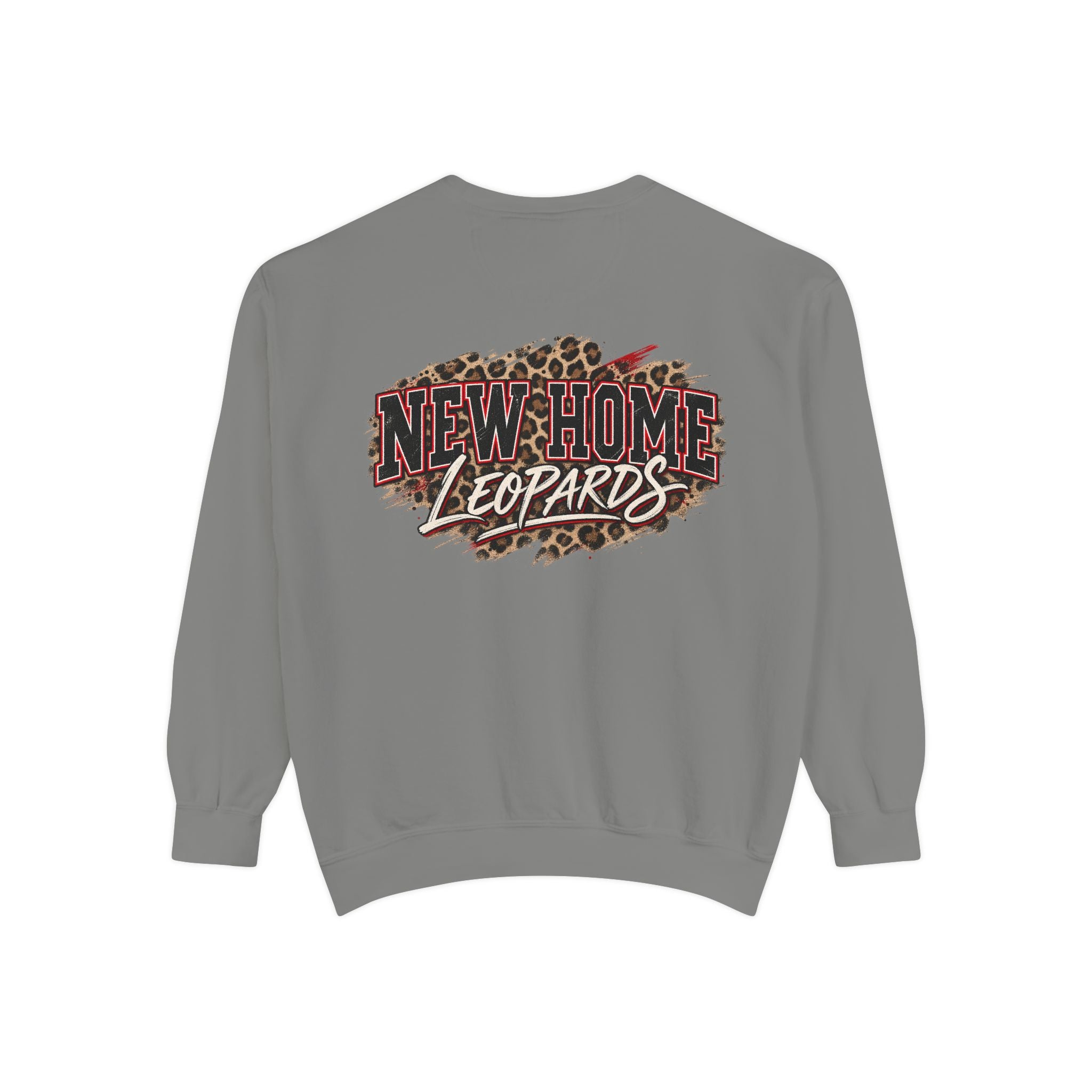 New Home Leopards Leopard-Print Crewneck Sweatshirt