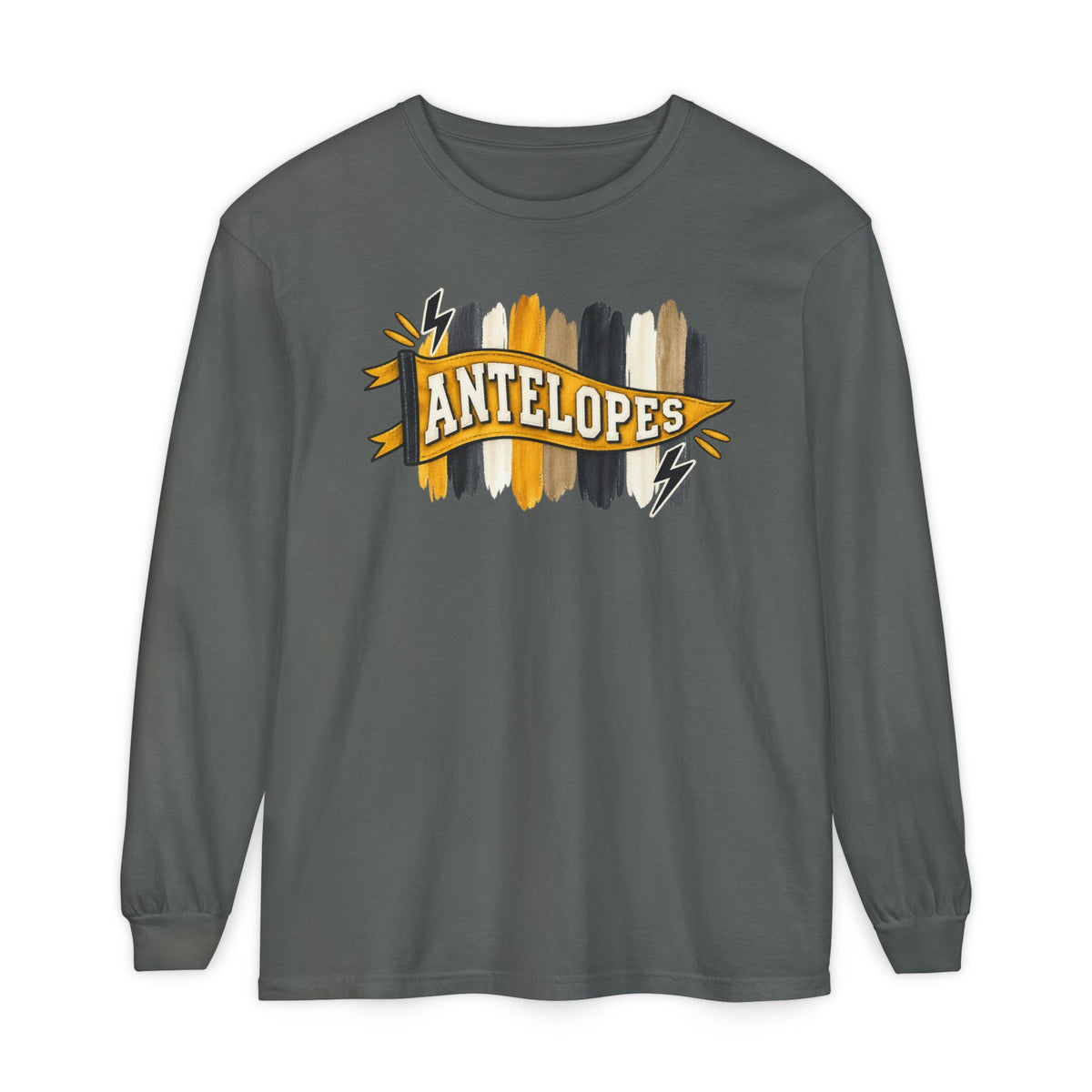 Antelopes Brushstroke Long Sleeve Tee