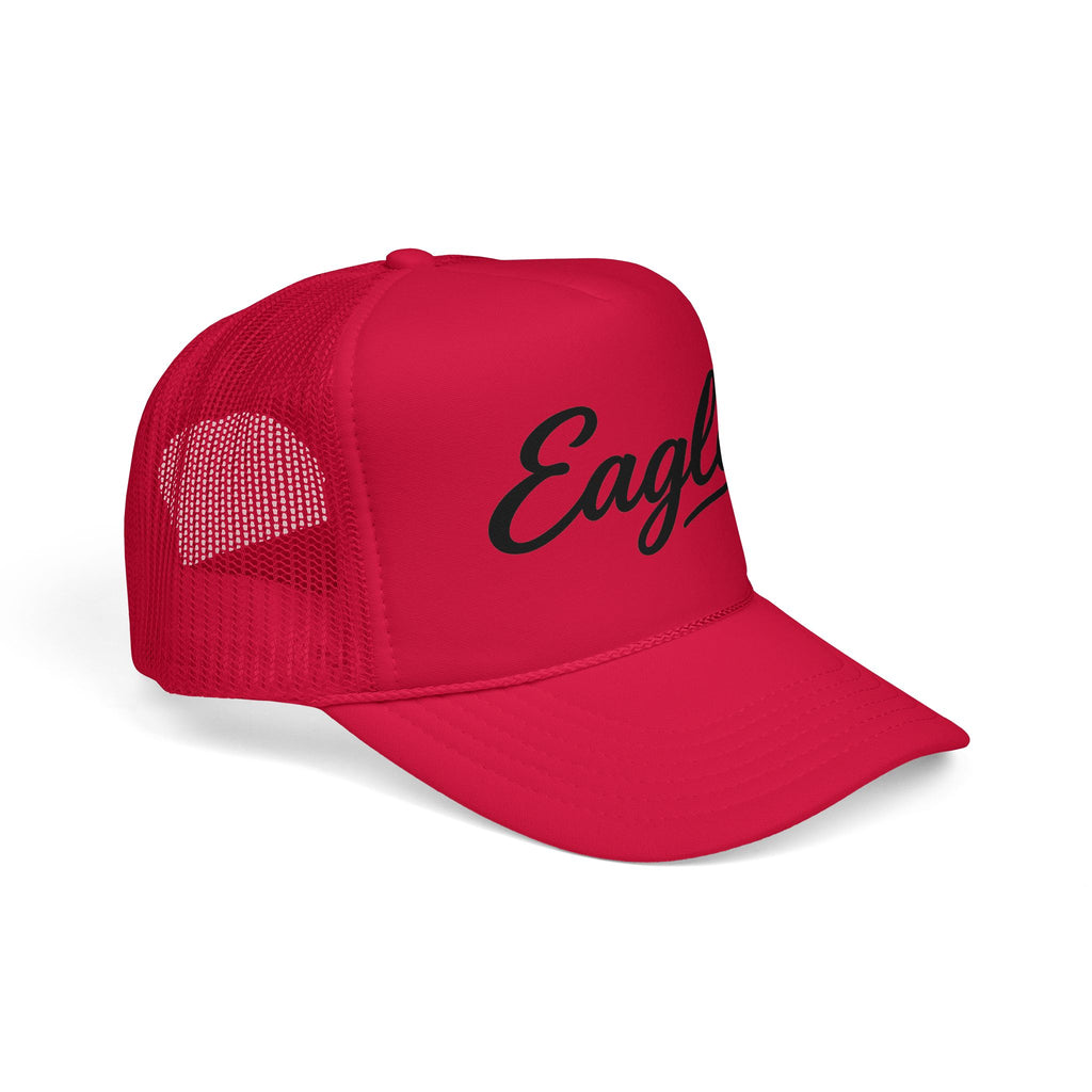 Eagles Script Foam Trucker Hat