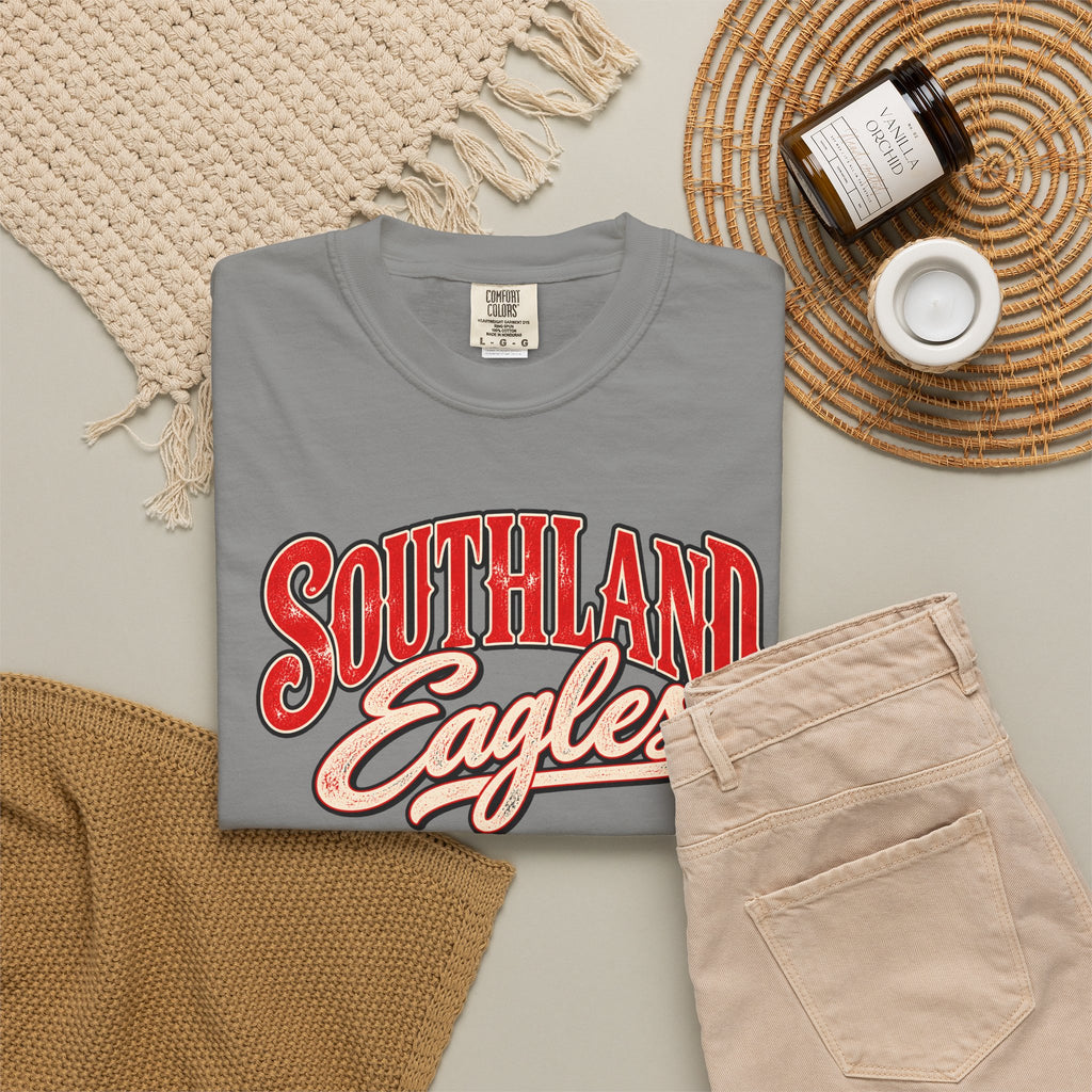 Southland Eagles Vintage Script T-Shirt