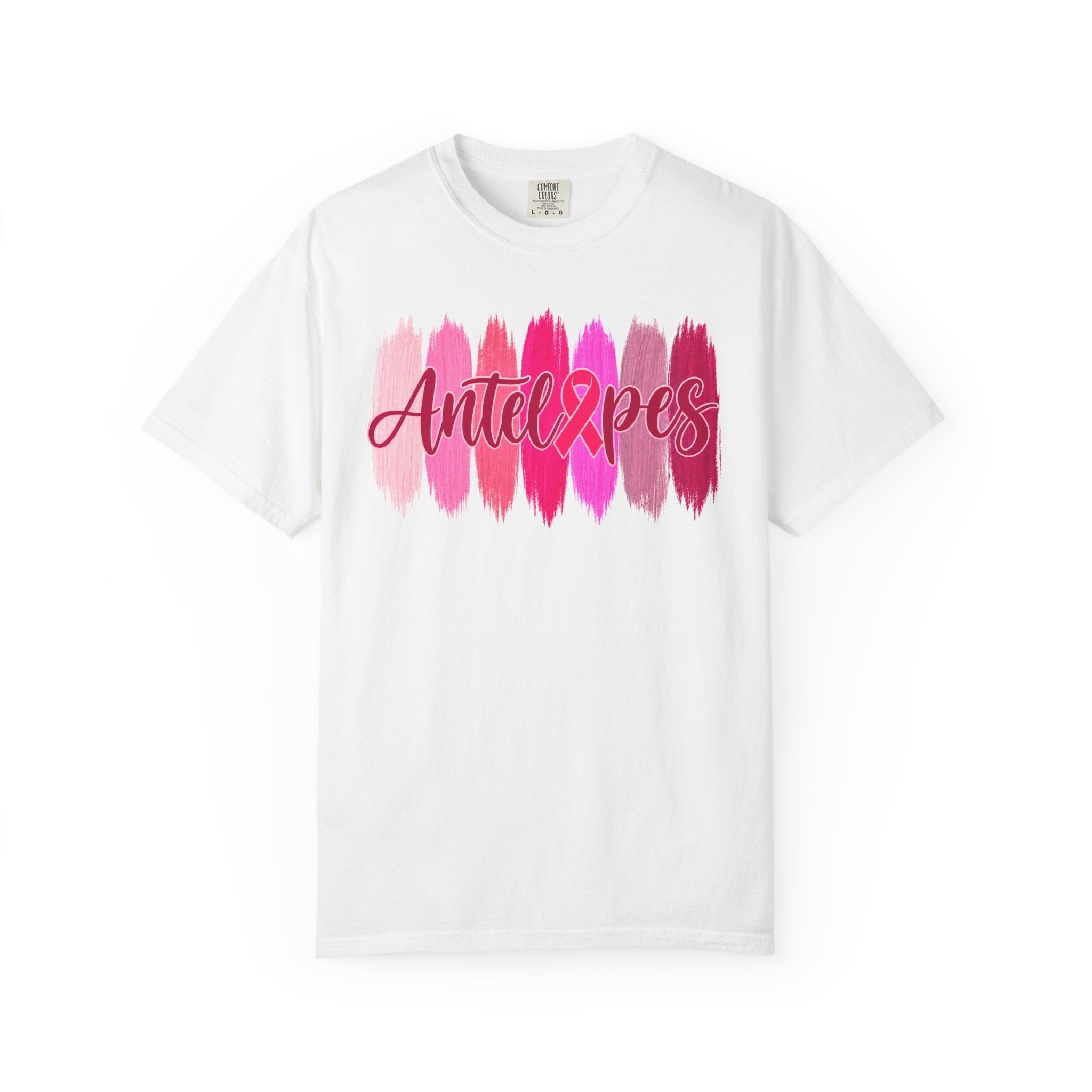 Antelopes Pink Brushstroke T-Shirt