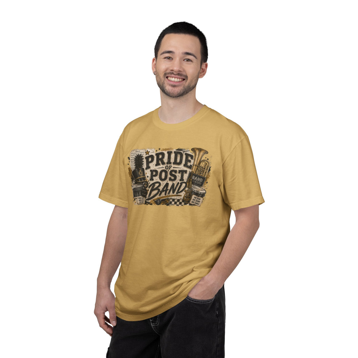 Pride of Post Band T-Shirt — Vintage Marching Band Tee