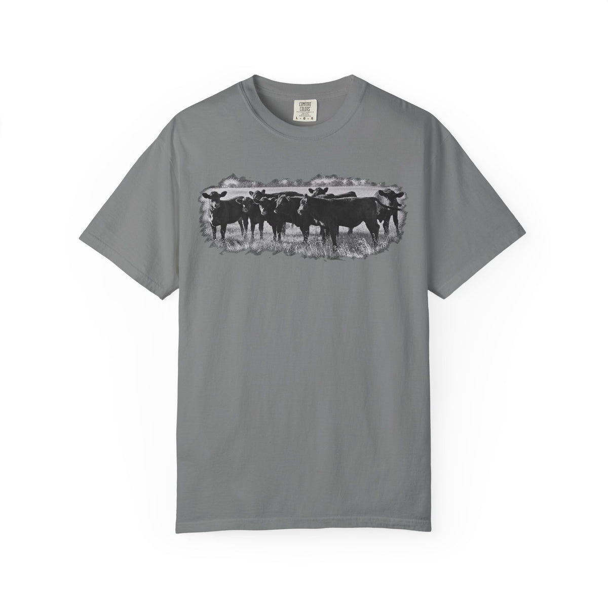 Cowboy Cattle Herd T-Shirt – Vintage Western Ranch Graphic Tee