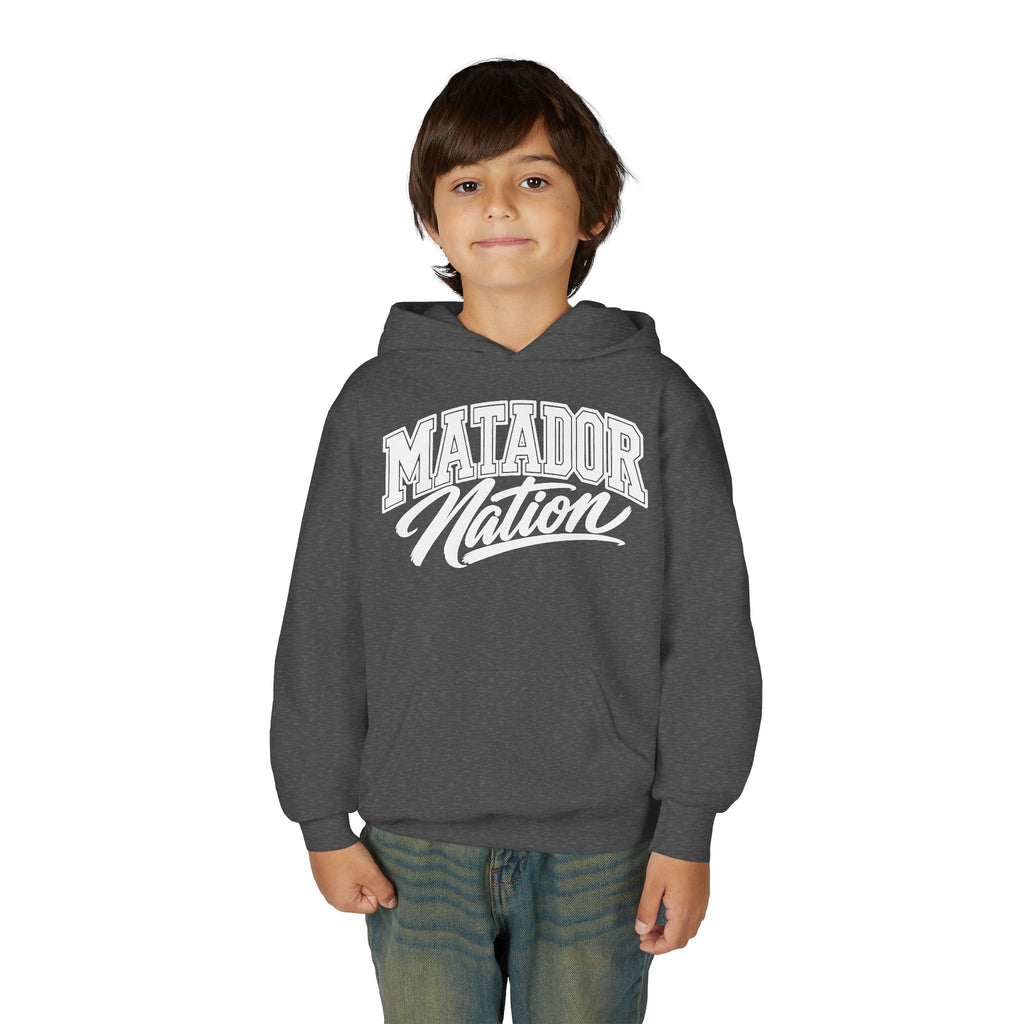 Matador Nation Youth Hoodie — School Spirit Pullover