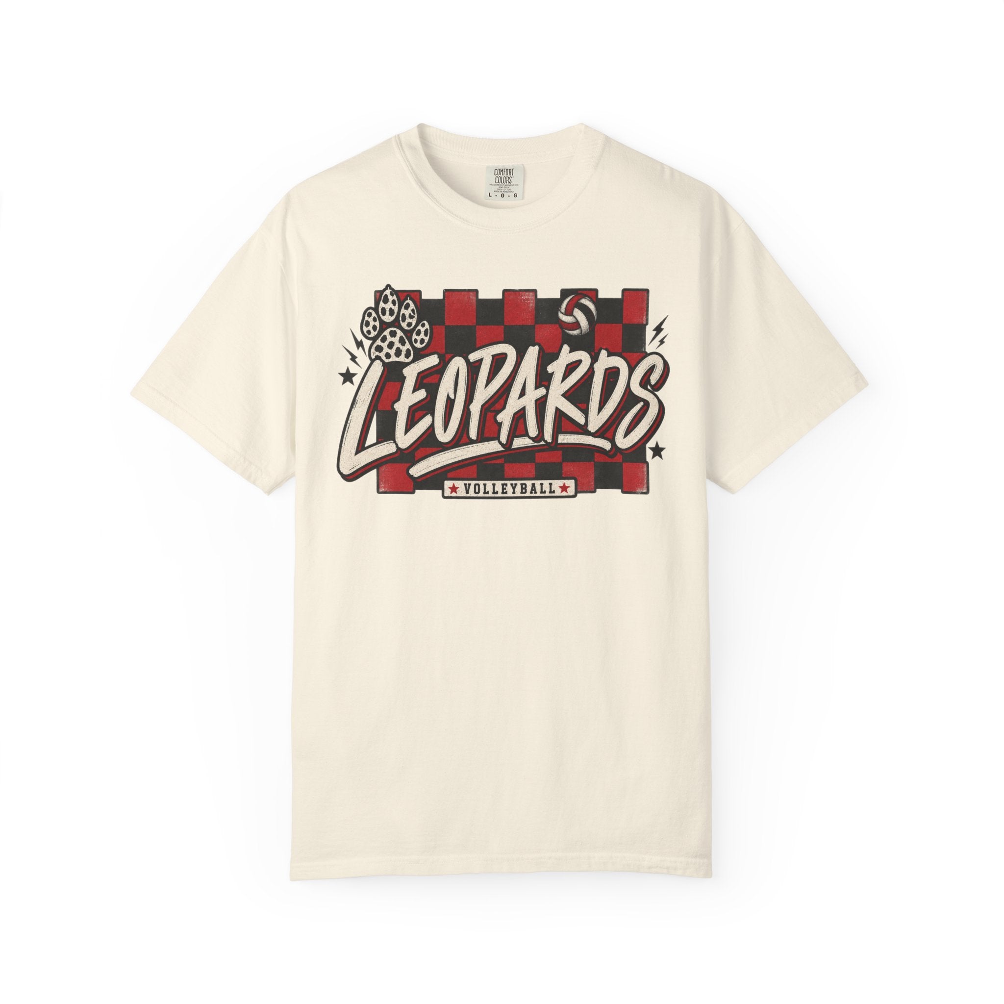 Leopards Volleyball Graphic T-Shirt