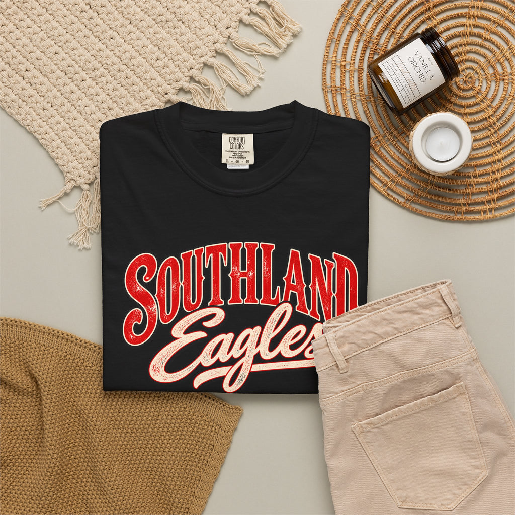 Southland Eagles Vintage Script T-Shirt