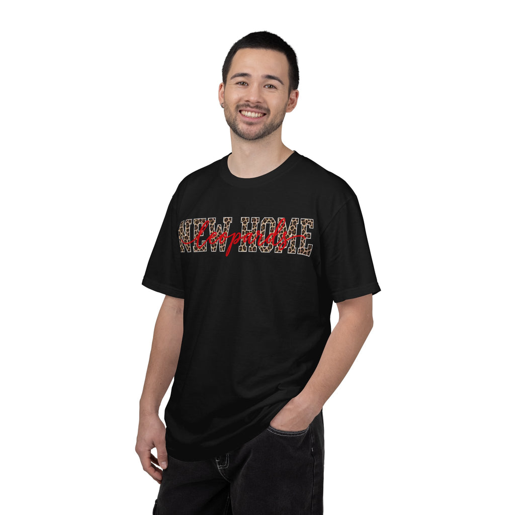 New Home Leopard Script T-Shirt