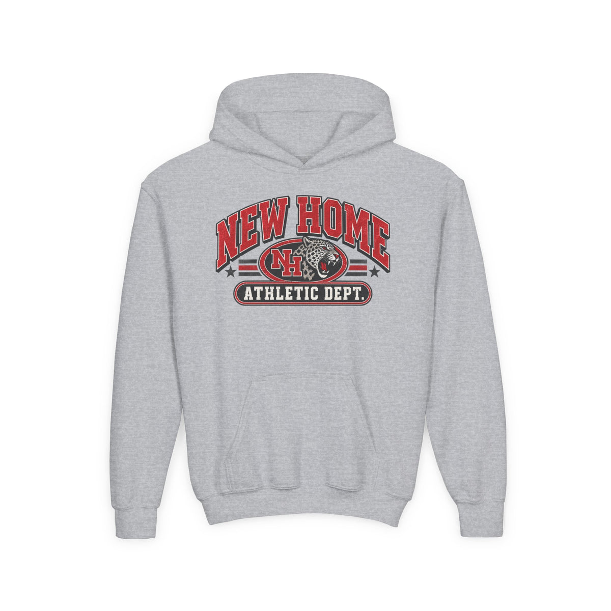 Youth Hoodie - New Home Athletic Dept. Football Logo