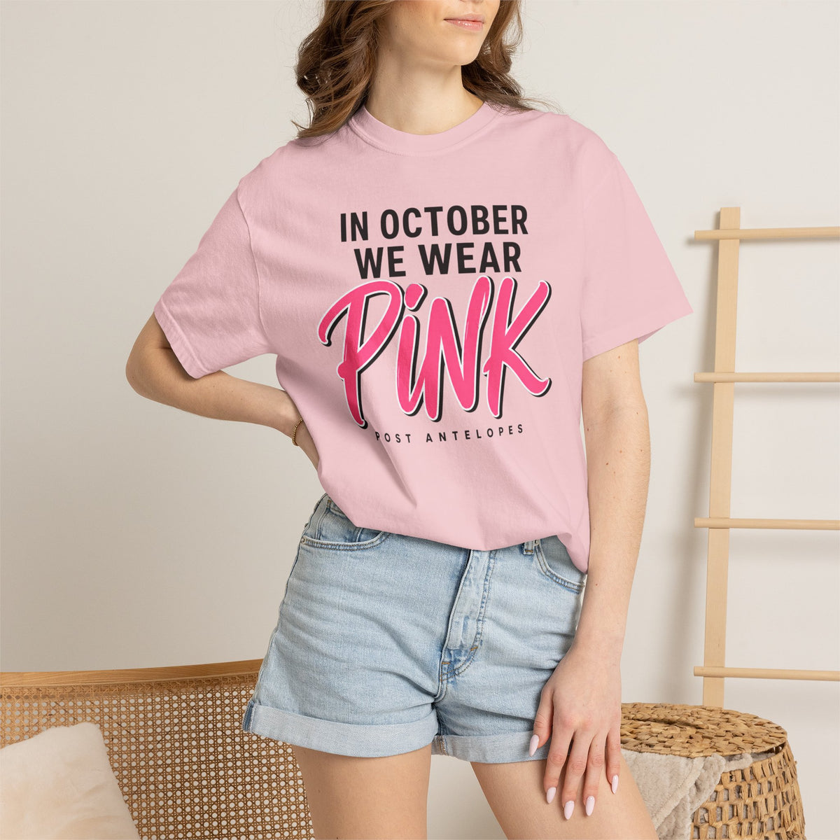 October We Wear Pink T-Shirt
