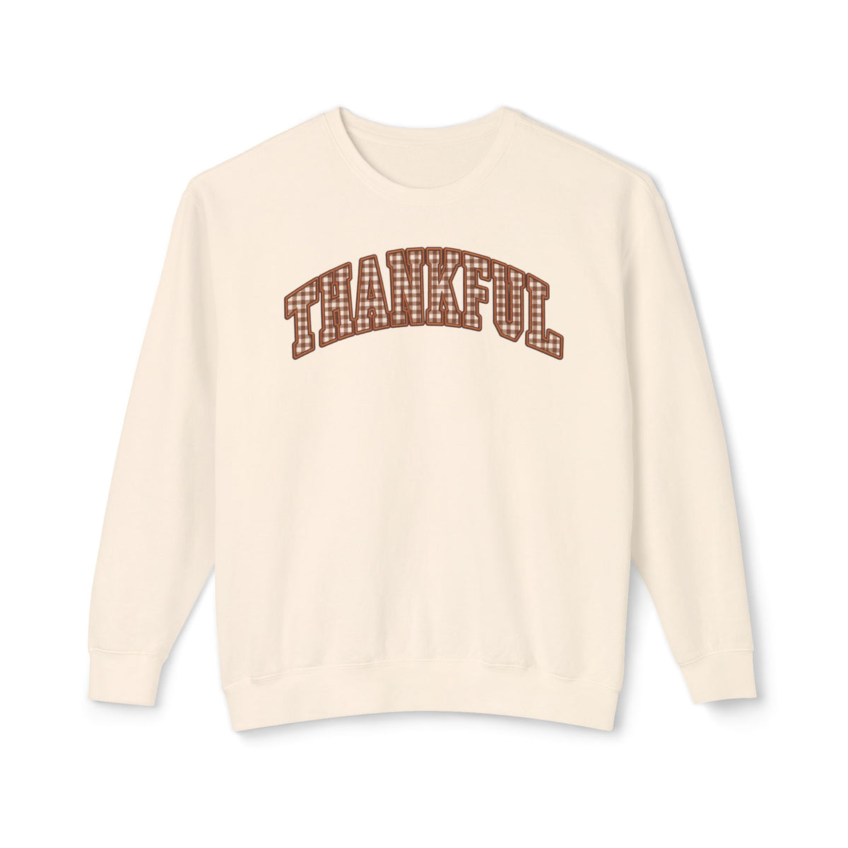 Thankful Crewneck Sweatshirt — Cozy Thanksgiving Pullover