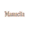 Mamacita Floral Kiss-Cut Sticker — Decorative Laptop & Water Bottle Decal