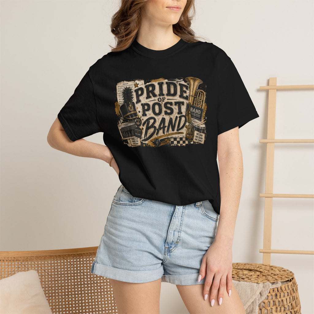 Pride of Post Band T-Shirt — Vintage Marching Band Tee