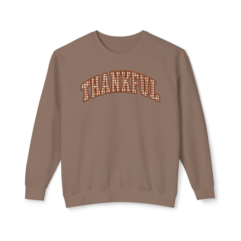 Thankful Crewneck Sweatshirt — Cozy Thanksgiving Pullover