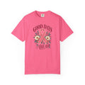 Breast Cancer Awareness T-Shirt — "Good Days Ahead" Ribbon Floral Tee