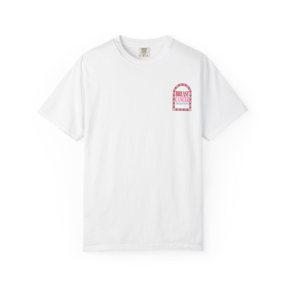 Breast Cancer Awareness T-Shirt — Pink Arch Design