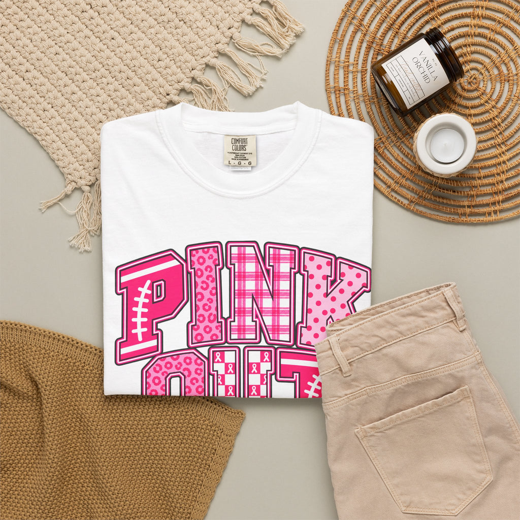 Pink Out T-Shirt — Breast Cancer Awareness Graphic Tee