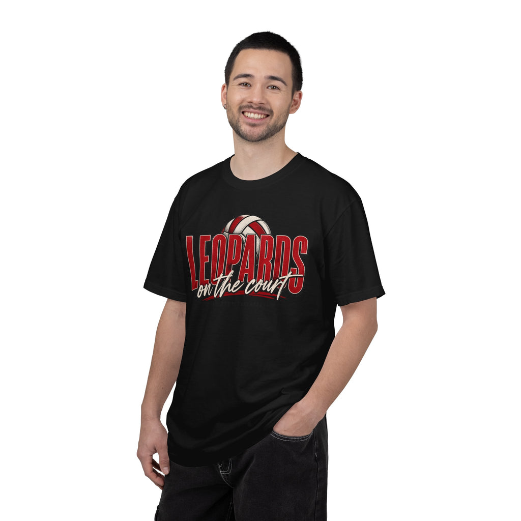 Leopards On The Court Volleyball T-Shirt