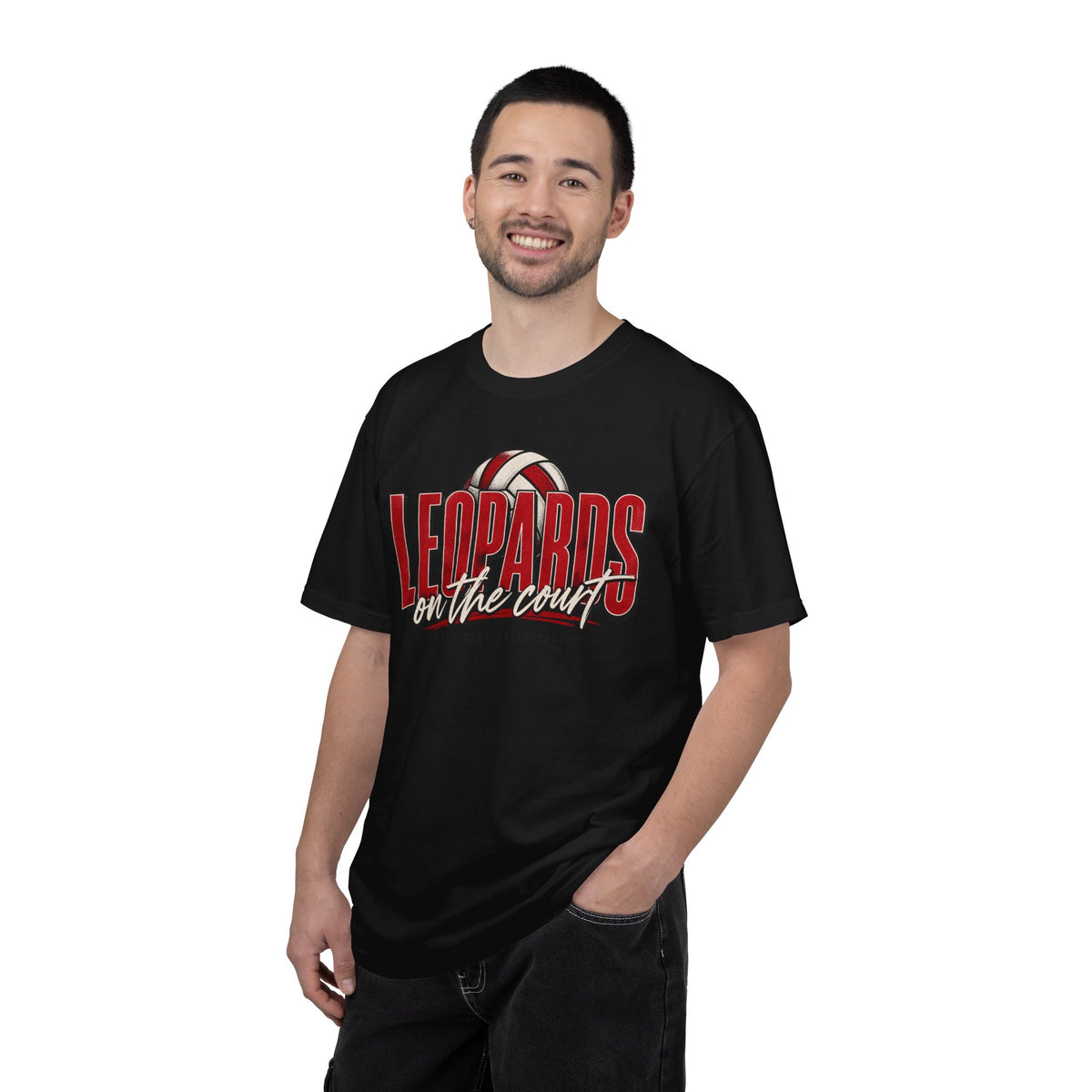 Leopards On The Court Volleyball T-Shirt