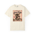 Christian Donkey T-Shirt — “First of All Jesus Thinks I’m Delight” Vintage Faith Tee